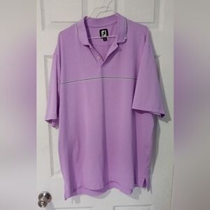 Footjoy Golf Shirt. Purple. Size XL